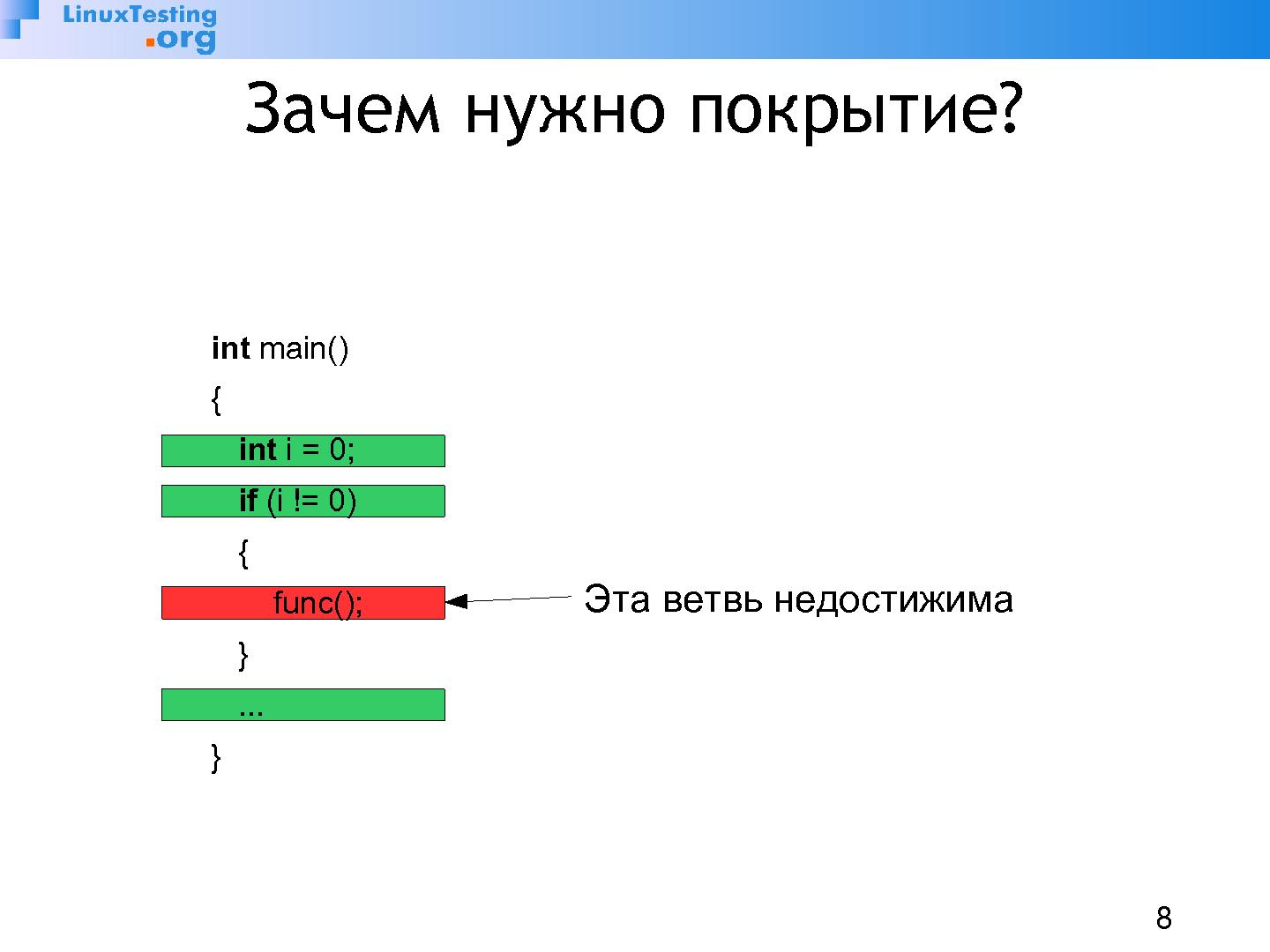 Файл:Оценка покрытия кода при статическом анализе (Павел Андрианов, OSSDEVCONF-2013).pdf